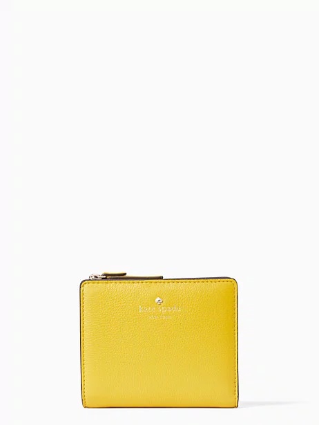 kate spade surprise sale on yellow wallet
