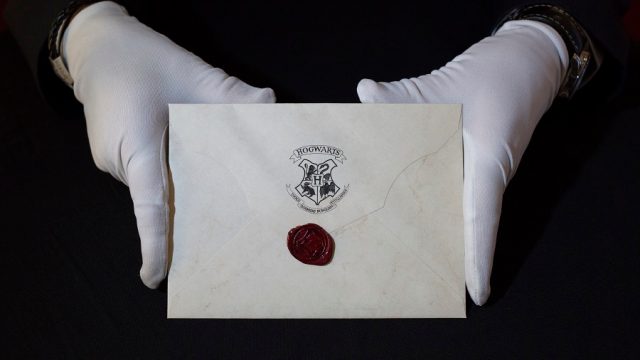 hogwarts letter from harry potter