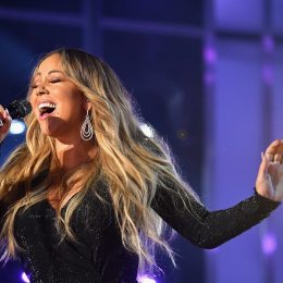 mariah carey performs on stage at 2019 billboard music awards