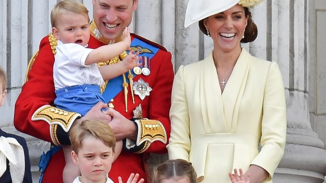 prince william and kate middleton with all of their kids
