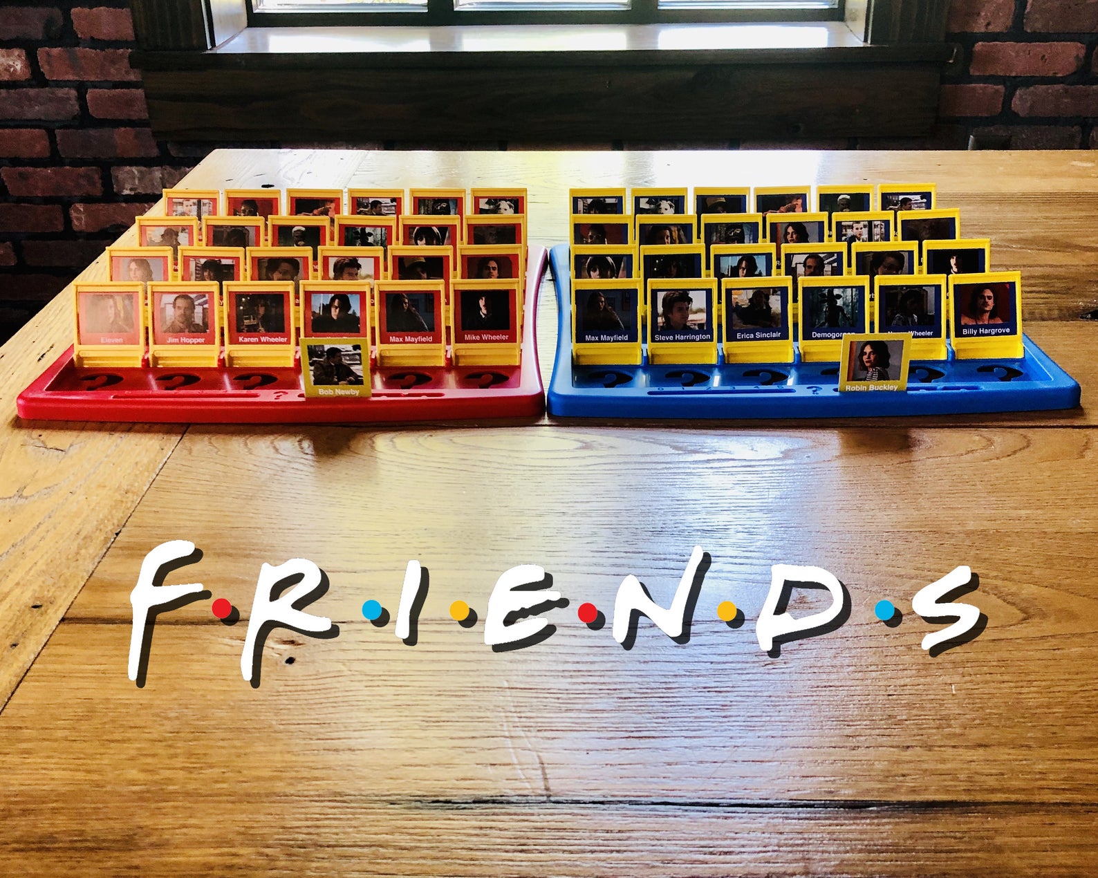 Friends Guess Who board game