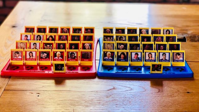 Friends Guess Who board game
