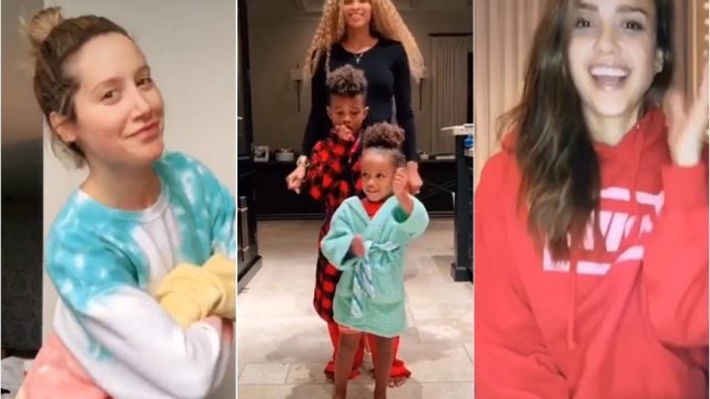 celebrity-dancing-tiktok, quarantine