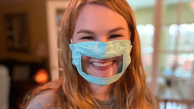 reusable face masks for people who are deaf or hard of hearing