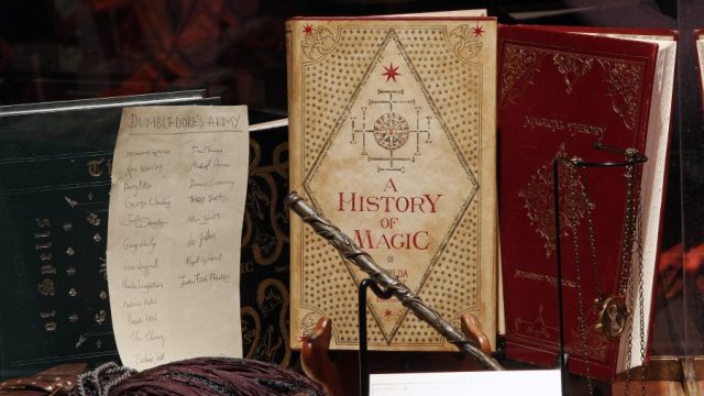 Harry Potter history of magic exhibit virtual tour