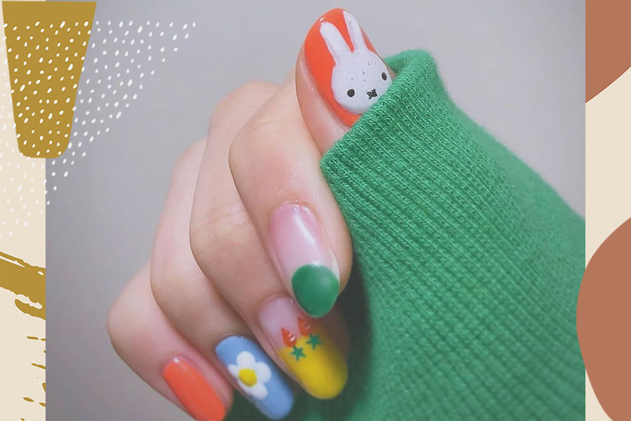 simple easter nails