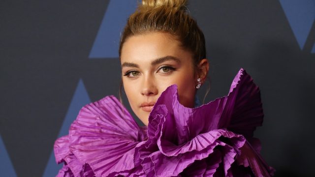 florence pugh on the red carpet