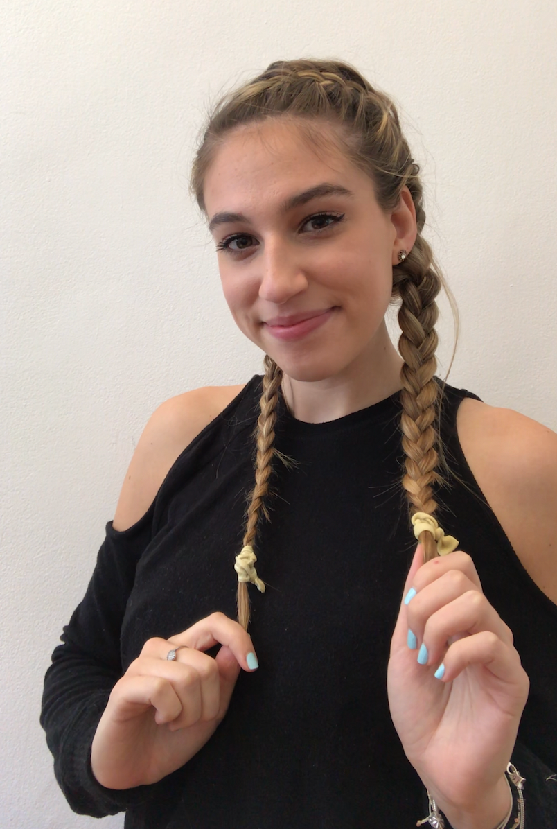 How To French Braid Your Own Hair - DIY French Braid TutorialHelloGiggles