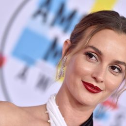 leighton meester at the 2018 AMAs