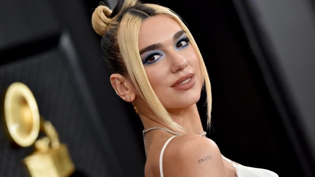 dua lipa at the grammy awards