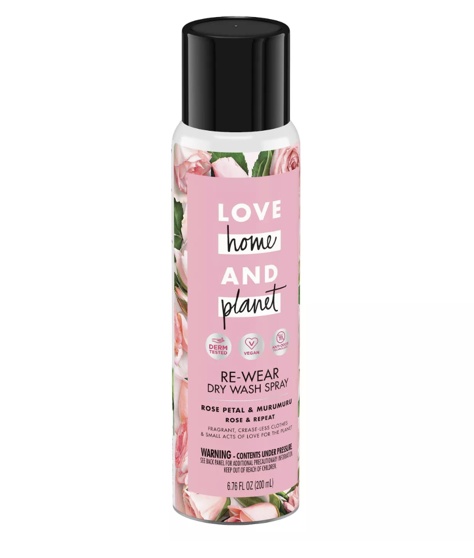 love home and planet refresh frabic spray refresh clothes