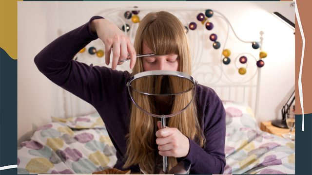 clip-on bangs