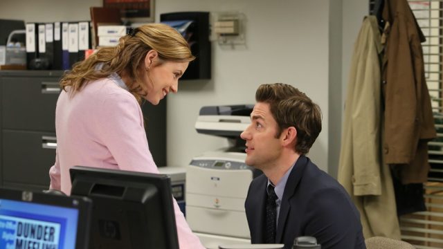 Jenna Fischer in The Office, Jim and Pam