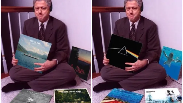 Bill Clinton swag album challenge