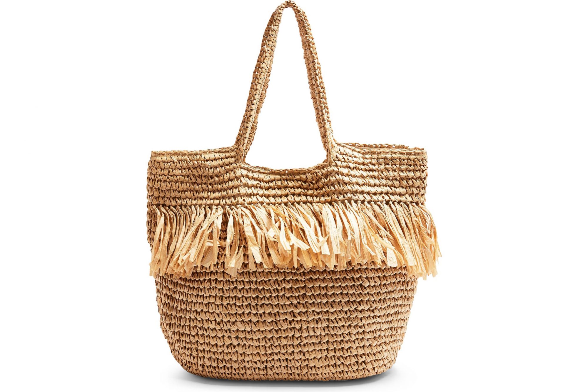 Topshop on sale straw bag