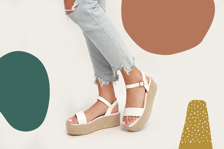 Forthery Womens Ankle Strap Platform Wedges Sandals Casual Open Toe Espadrilles Sandals for Summer 