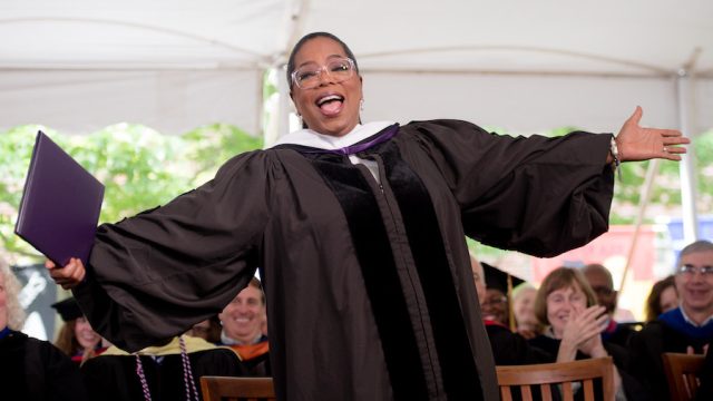 oprah graduation commencement speaker