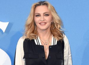 madonna on the red carpet of the beatles event