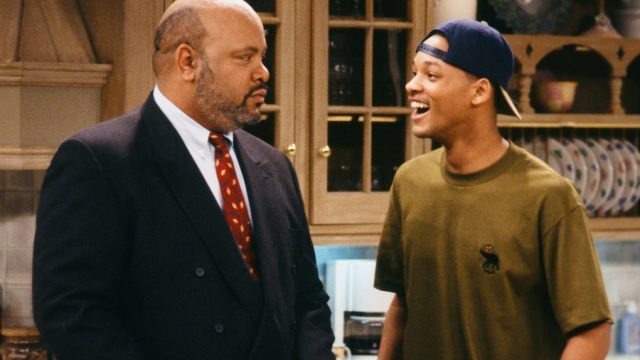will smith and james avery, uncle phil, in fresh prince of bel-air