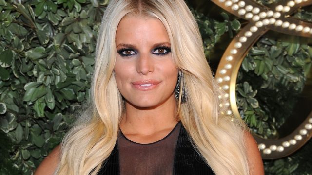 jessica simpson at fashion week