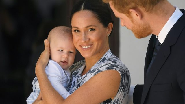 meghan markle and baby archie