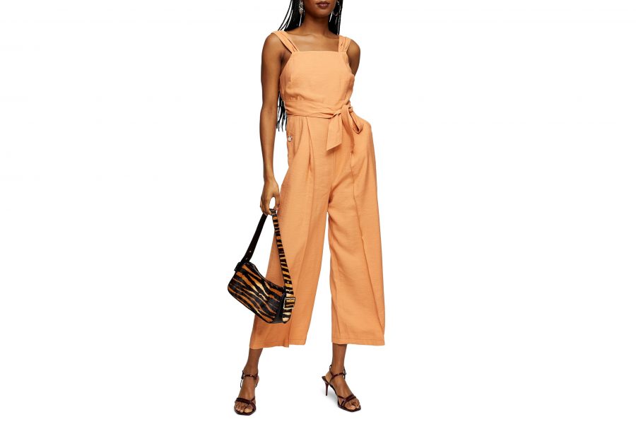 topshop sadie belted jumpsuit