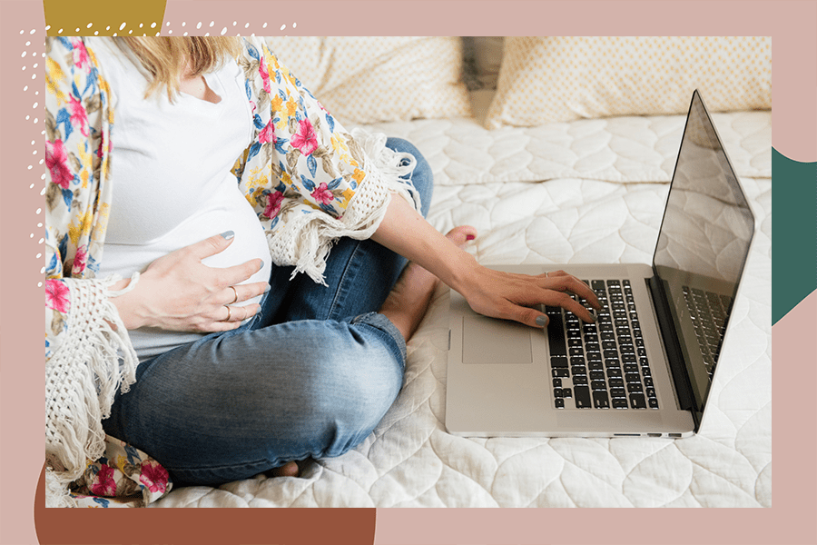 How To Throw A Virtual Baby Shower, babes xo