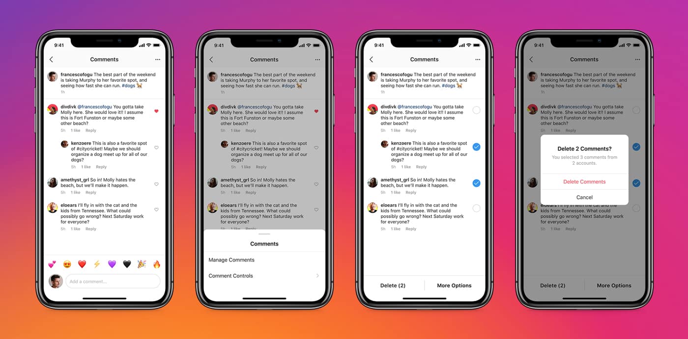 comment cacher conversation instagram