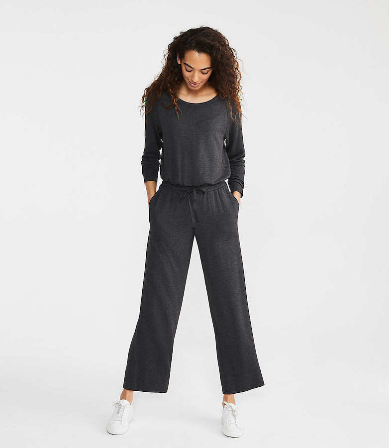 Lou & Grey, Pants & Jumpsuits, Loft Lou Grey Signature Softblend Lite  Double V Jumpsuit