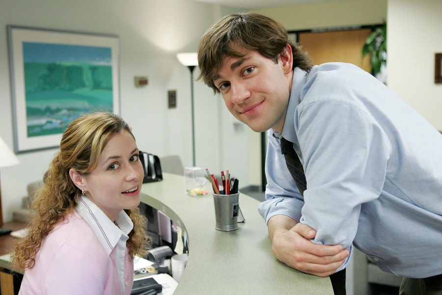 The Office' cast sets the record straight about Jim and Pam's first kiss