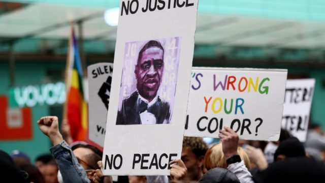 George Floyd protest Black Lives Matter