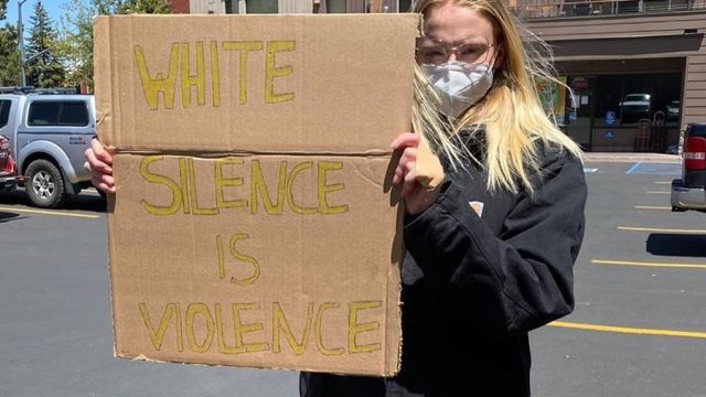 sophie turner protest black lives matter