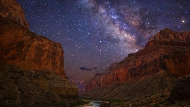 The Grand Canyon stargazing party