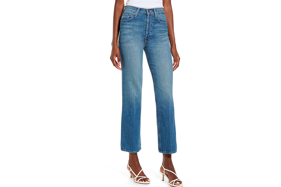 mother bootcut high waisted jeans, best high waisted jeans