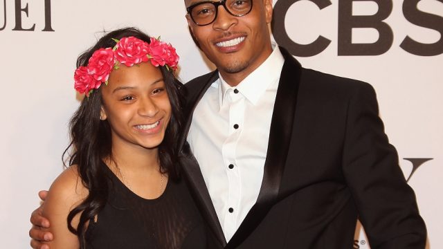 T.I. and daughter Deyjah Harris