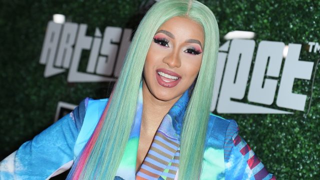 cardi b dermal piercings