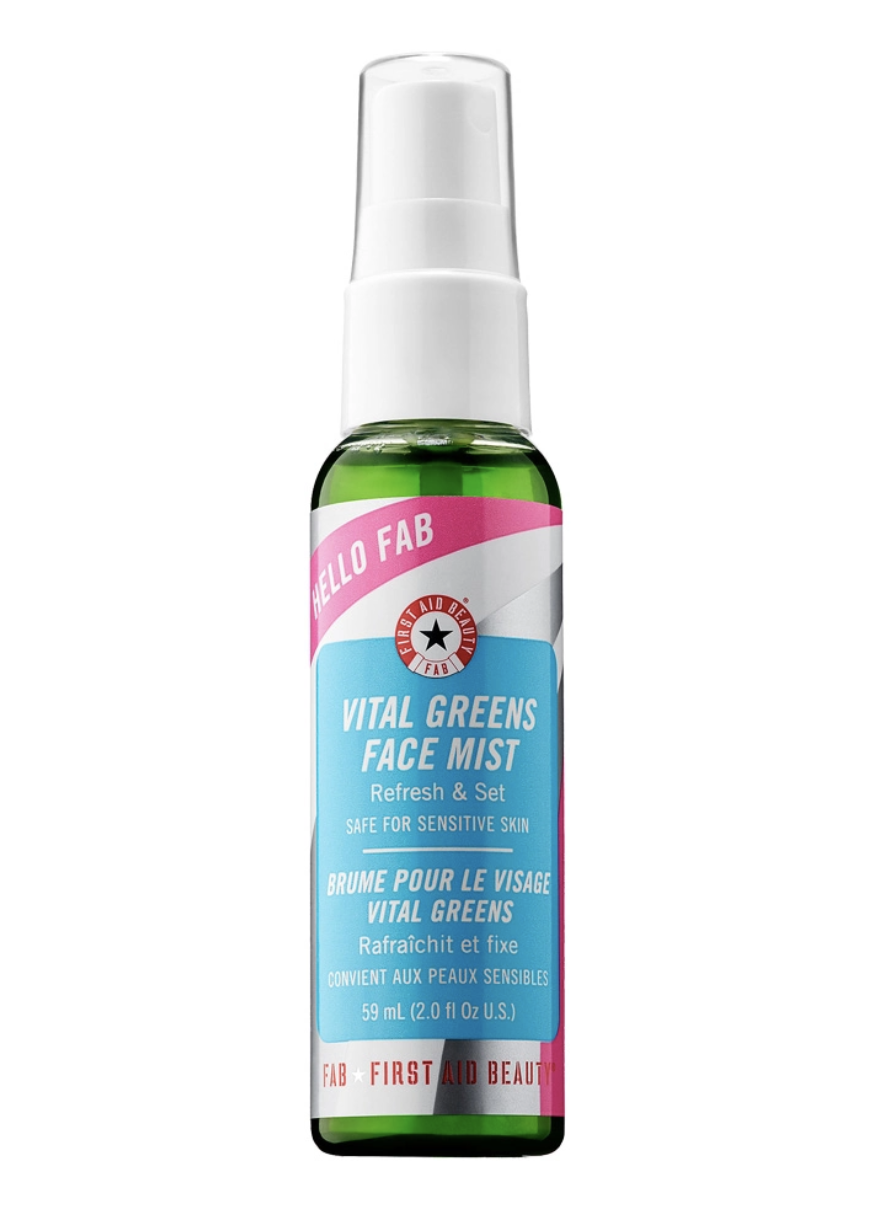 first aid beauty ultra greens face mists