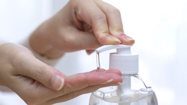 hand sanitizer containing methanol coronavirus pandemic