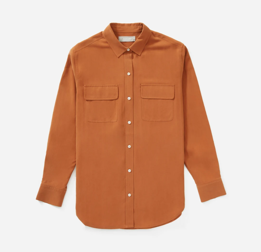 Rust colored blouse