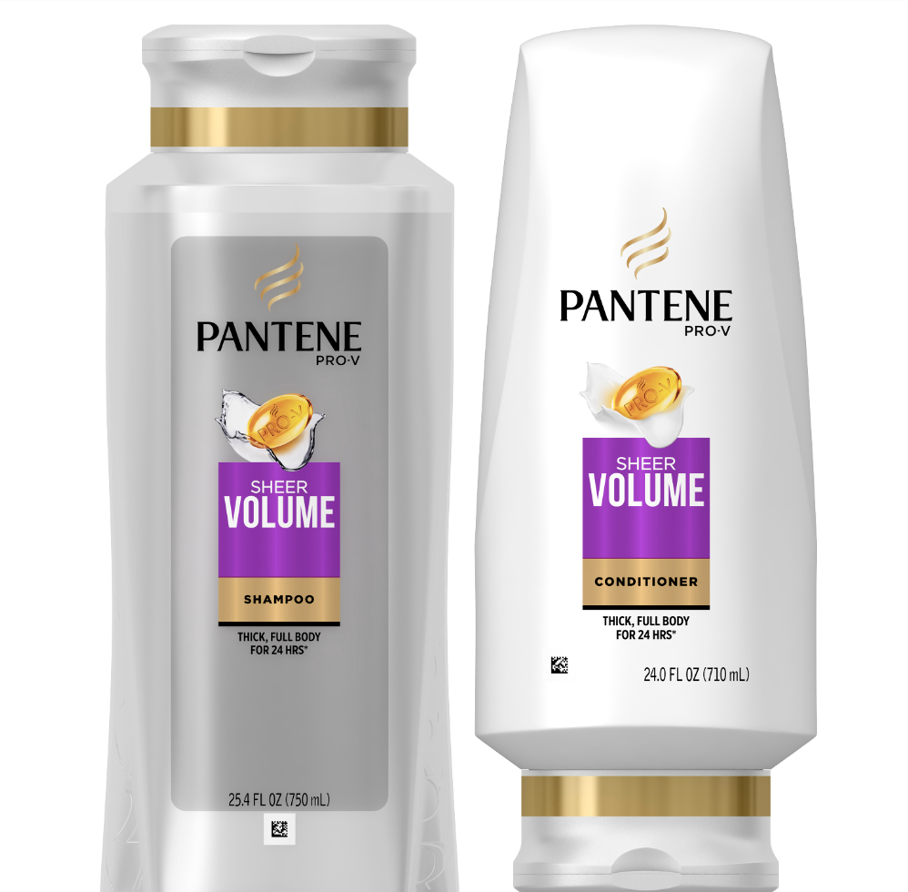 pantene sheer volume shampoo and contioner, best drugstore shampoo and conditioner