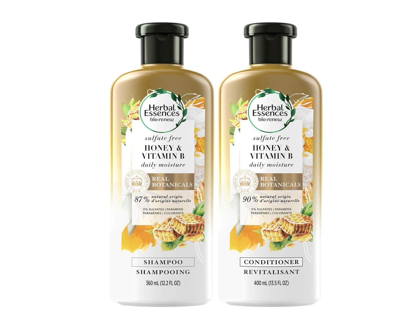 herbal essences sulfate free honey shampoo and conditioner