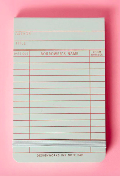 picture-of-library-card-notepad-photo