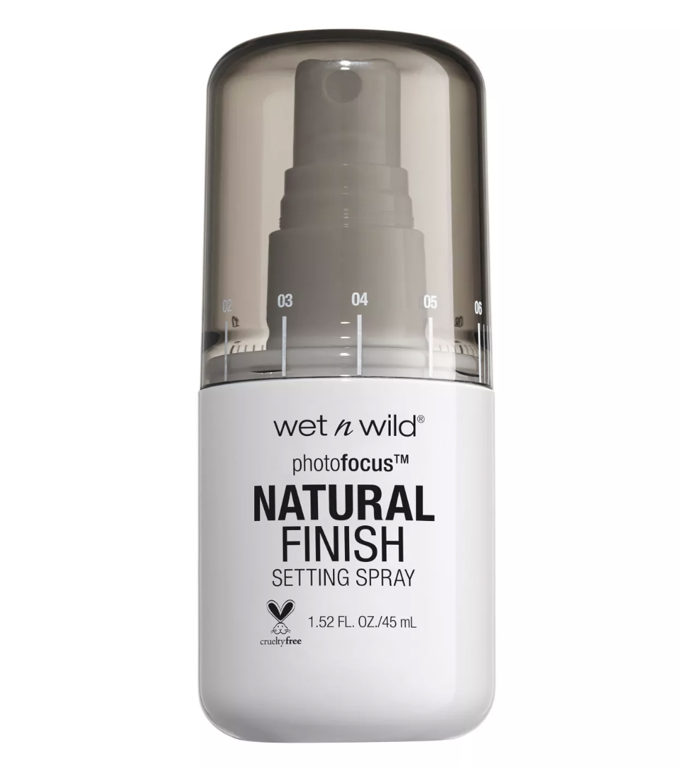 wet n wild natural finish setting spray