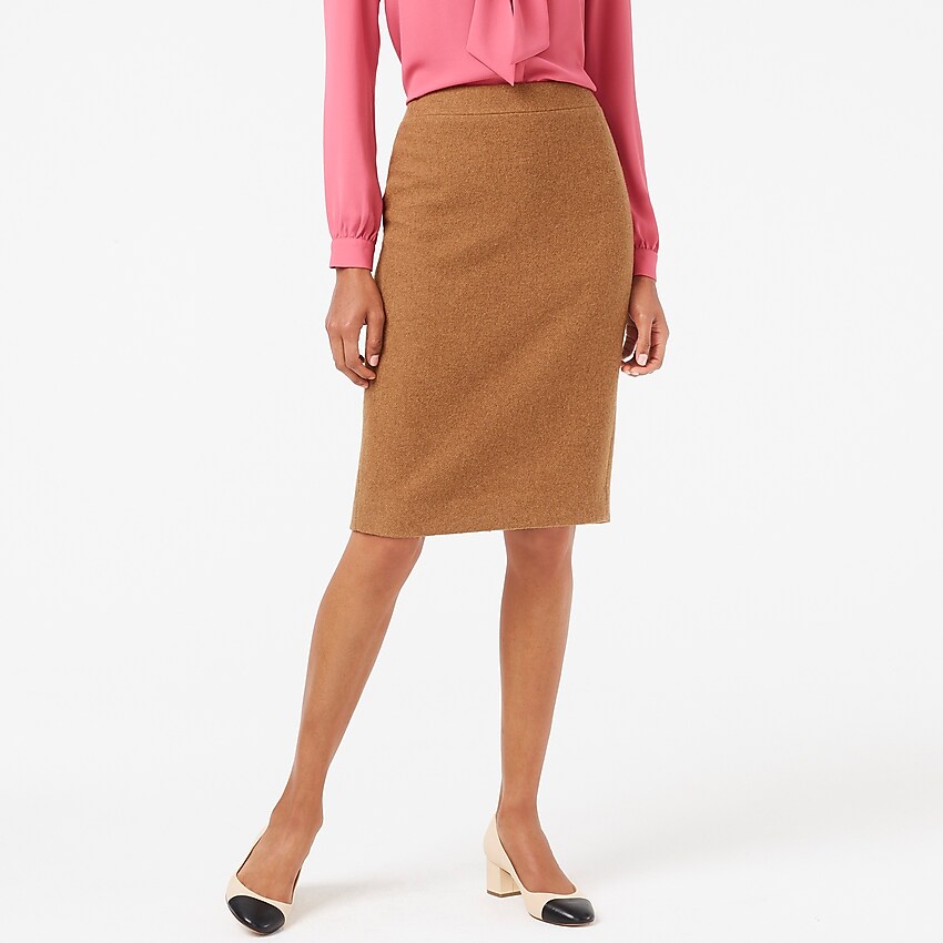j crew factory sale wool-blend pencil skirt
