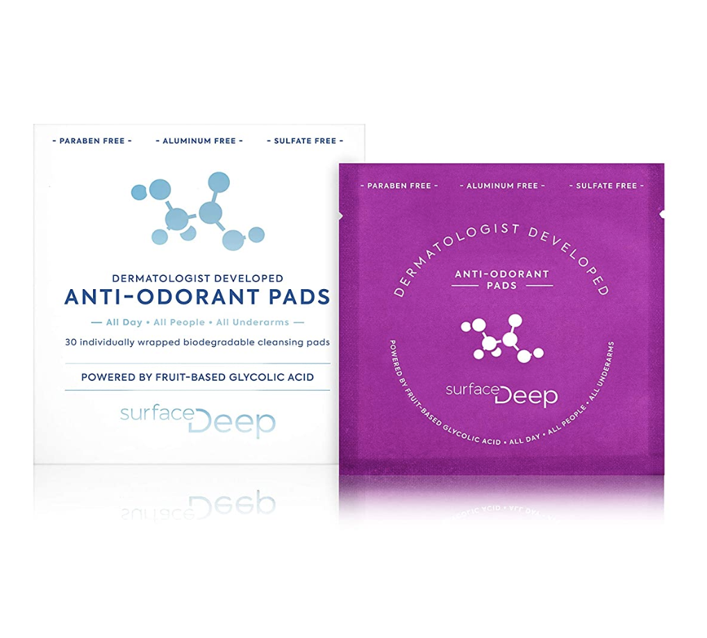 antipersperant pads, how to reduce body odor