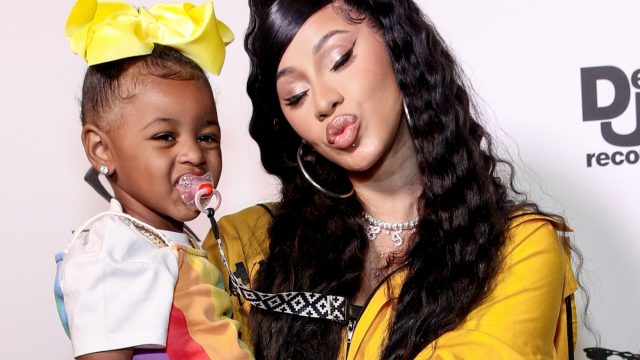 cardi b and daughter kulture pacifier