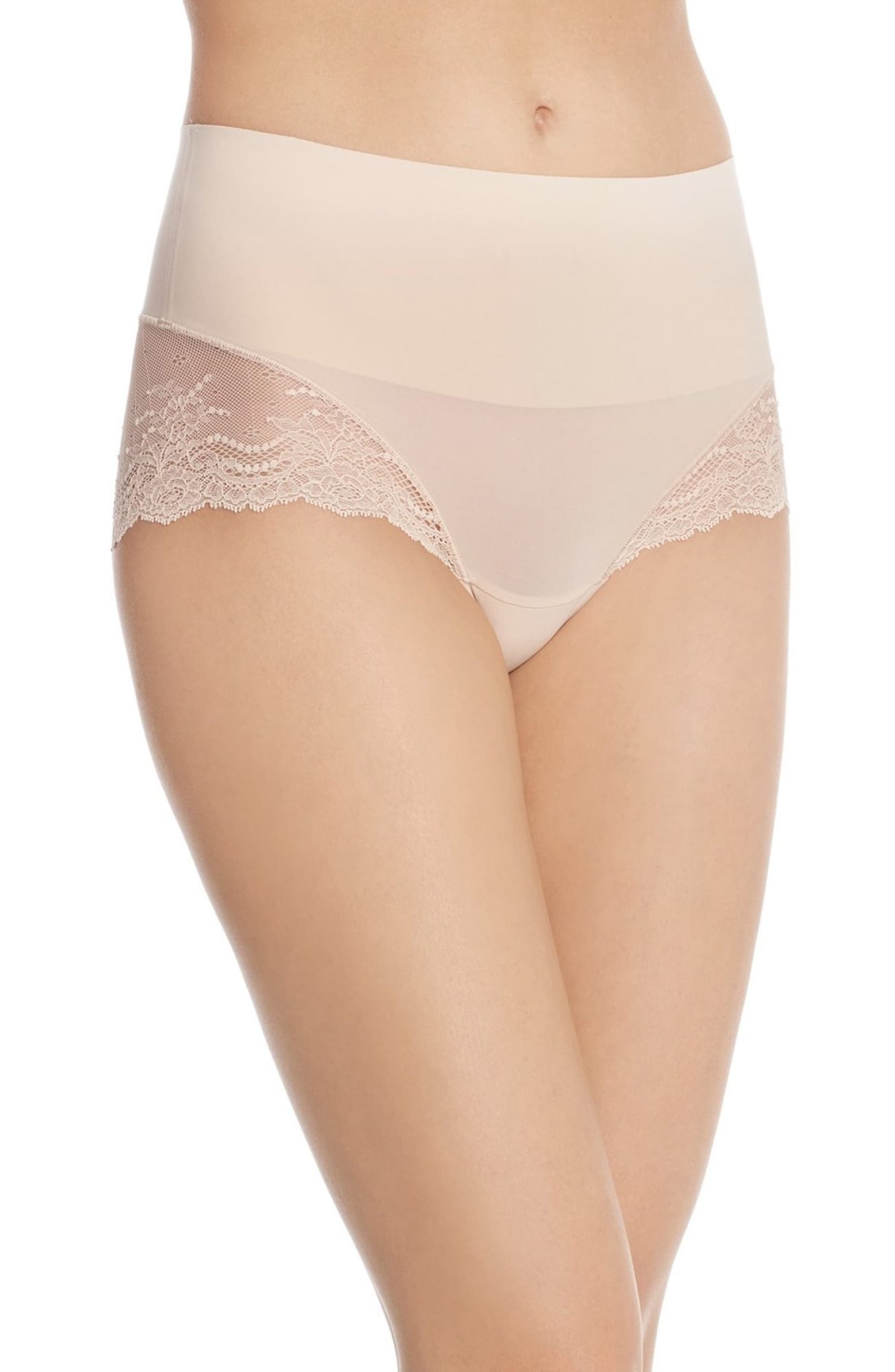 Spanx undie-tectable lace hi-hipster panties