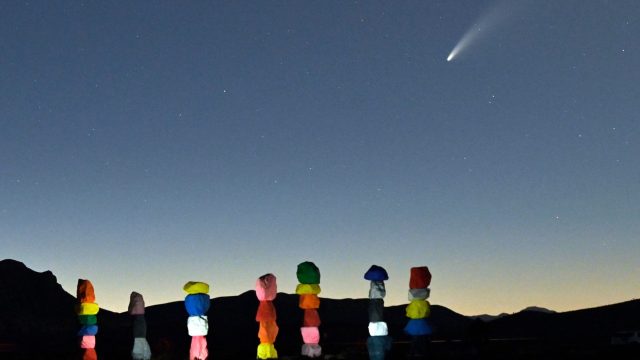 how to see comet neowise tonight