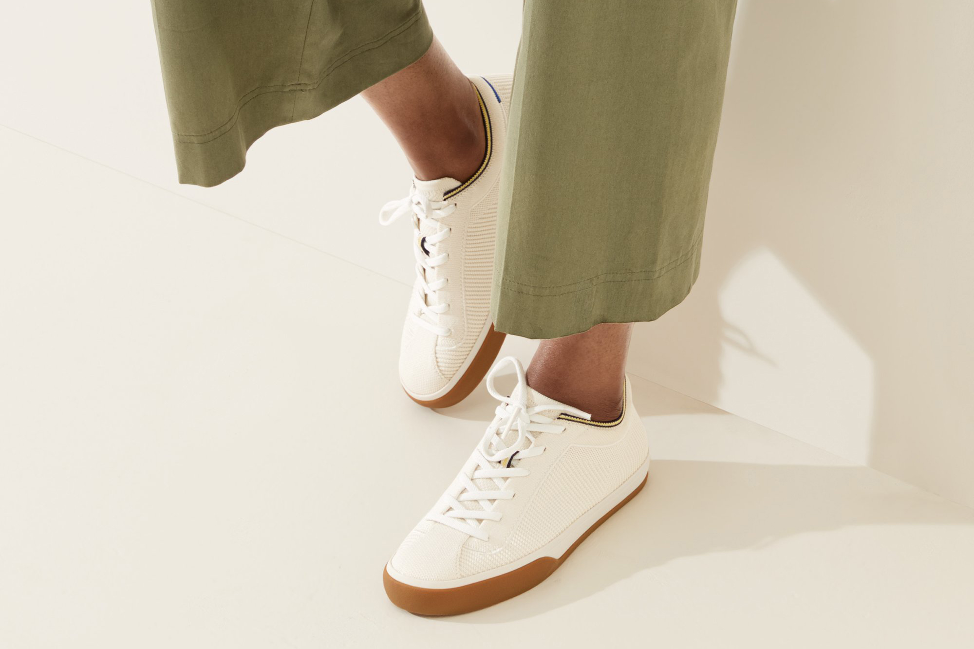 Rothys lace up store sneaker