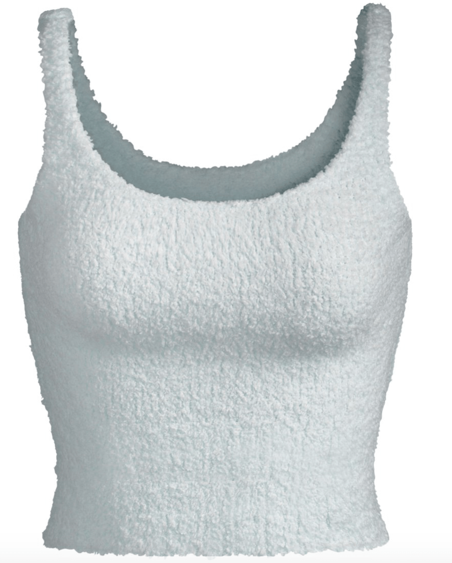 NEW SKIMS COZY Knit Tank & Short Set - Smoke (Grey) - Small/Medium